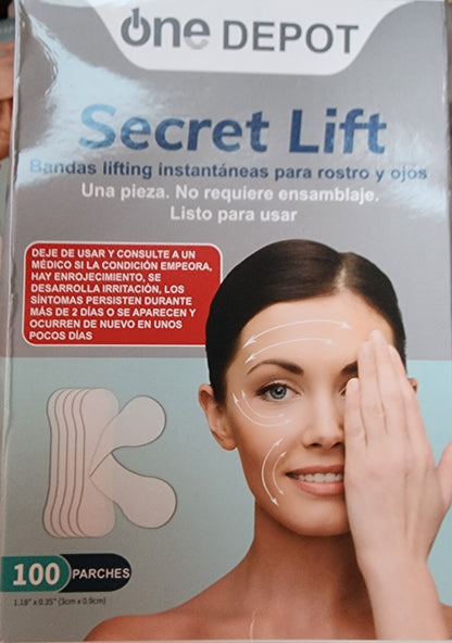 Parches faciales anti arrugas 100 unidades