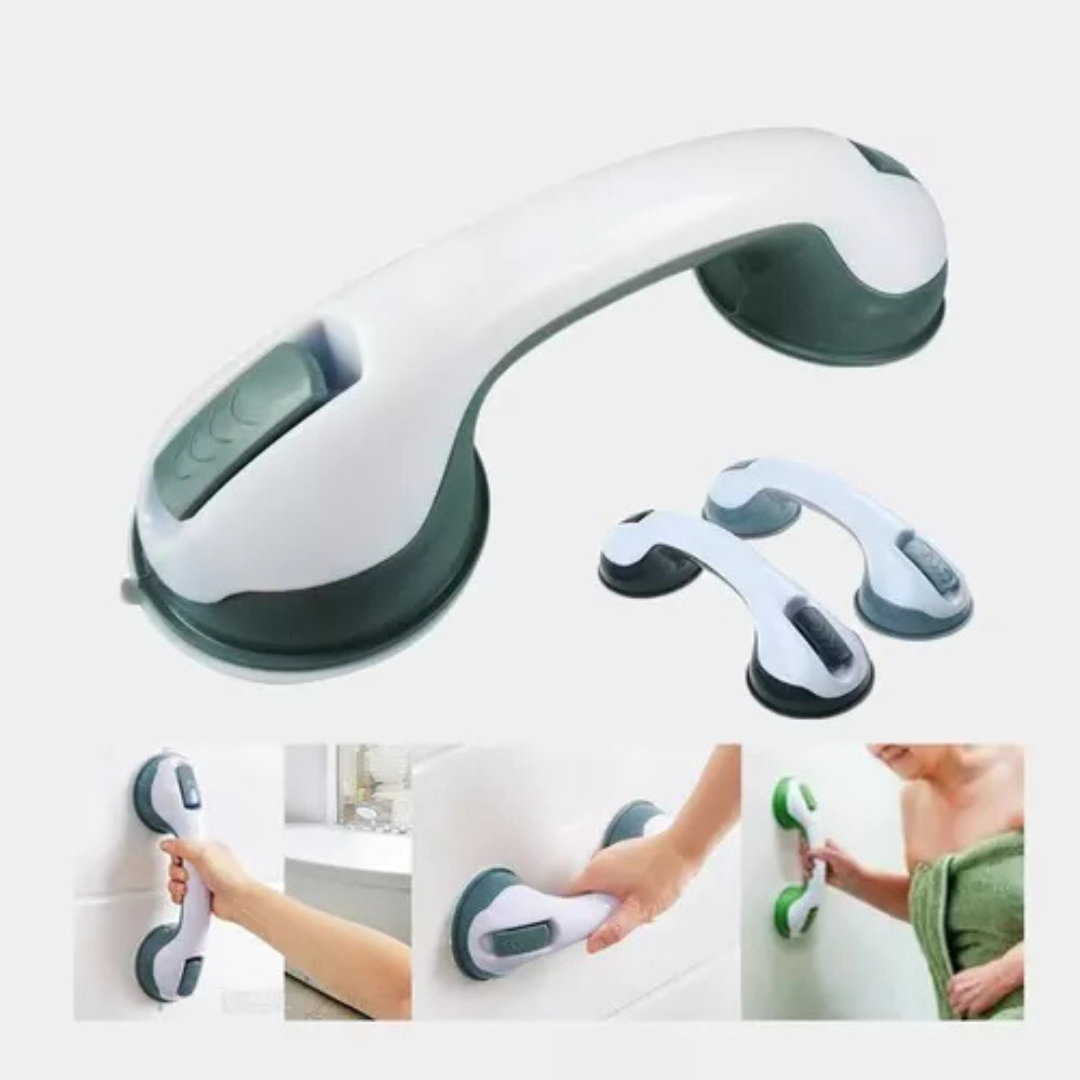 Manilla baño en uso