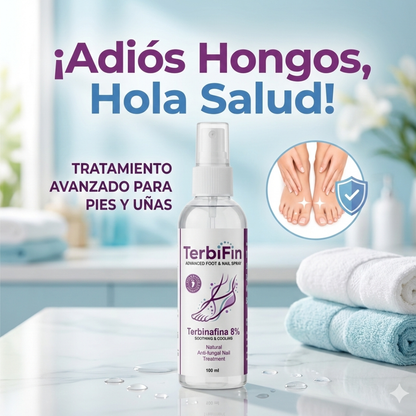 Spray para el cuidado de uñas