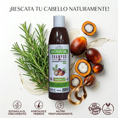 Shampoo de aceite de batana y romero