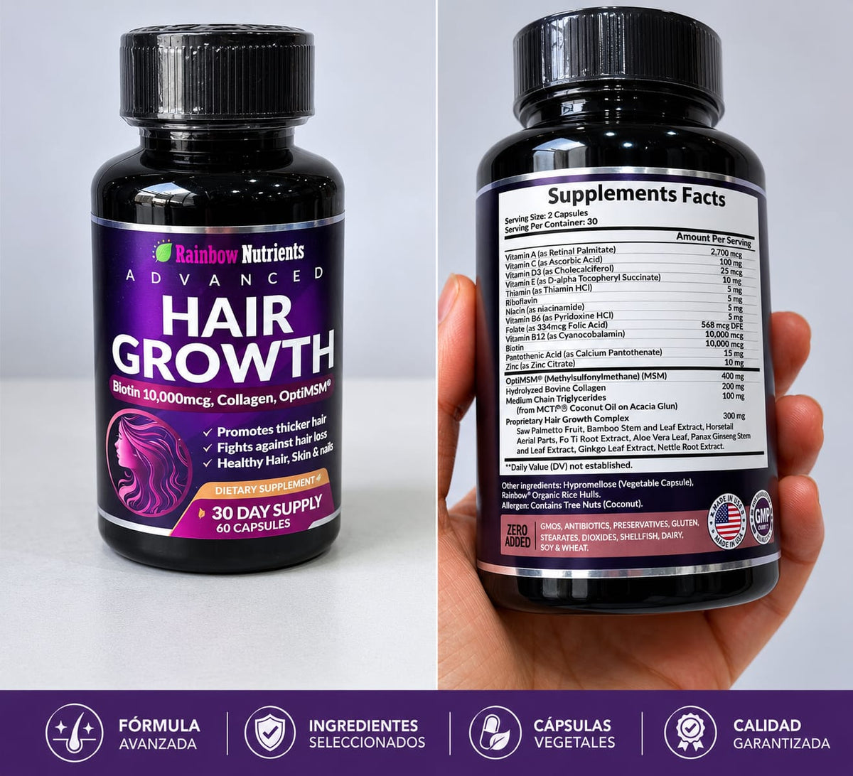 Hair Growth Force ingredientes