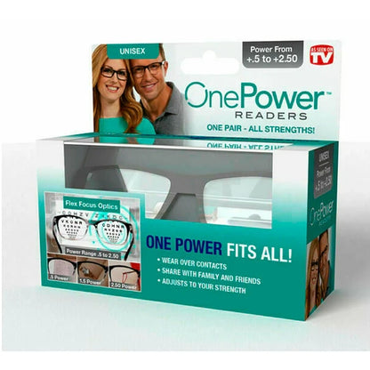 Lentes de lectura ajustables unisex
